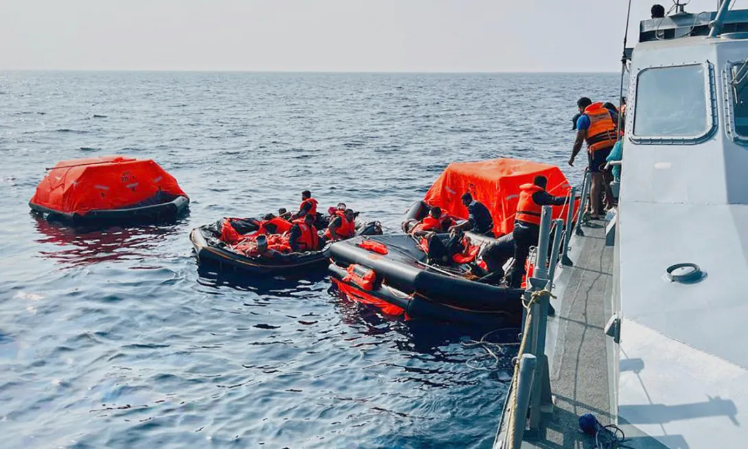 238 thủy thủ Iran mắc kẹt tại Sri Lanka hồi hương