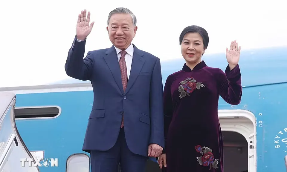 Tổng Bí thư, Chủ tịch nước Tô Lâm bắt đầu thăm Trung Quốc